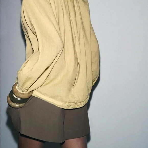 Ramie shirt ZW collection - Picture 5 of 9